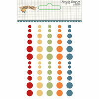 Simple Stories - Hello Fall Collection - Enamel Dots