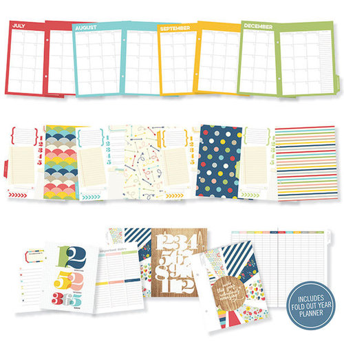 Simple Stories - SNAP Collection - 6 x 8 Album Dividers - Life Documented - Monthly