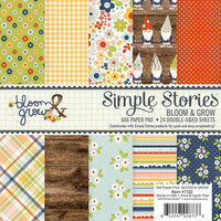 Simple Stories - Bloom and Grow Collection - 6 x 6 Paper Pad