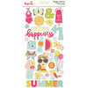 Simple Stories - Sunshine and Happiness Collection - Chipboard Stickers