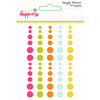 Simple Stories - Sunshine and Happiness Collection - Enamel Dots