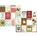 Simple Stories - Classic Christmas Collection - 12 x 12 Double Sided Paper with Foil Accents - 3 x 4 Journaling Card Elements