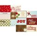 Simple Stories - Classic Christmas Collection - 12 x 12 Double Sided Paper with Foil Accents - 4 x 6 Horizontal Journaling Elements
