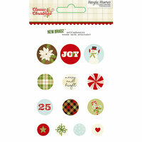 Simple Stories - Classic Christmas Collection - Decorative Brads