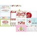 Simple Stories - Mistletoe Kisses Collection - Christmas - 12 x 12 Double Sided Paper with Foil Accents - 4 x 6 Horizontal Journaling Elements