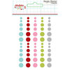 Simple Stories - Mistletoe Kisses Collection - Christmas - Enamel Dots