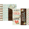 Simple Stories - Winter Wonderland Collection - 12 x 12 Double Sided Paper - 2 x 12, 4 x 12 and 6 x 12 Elements