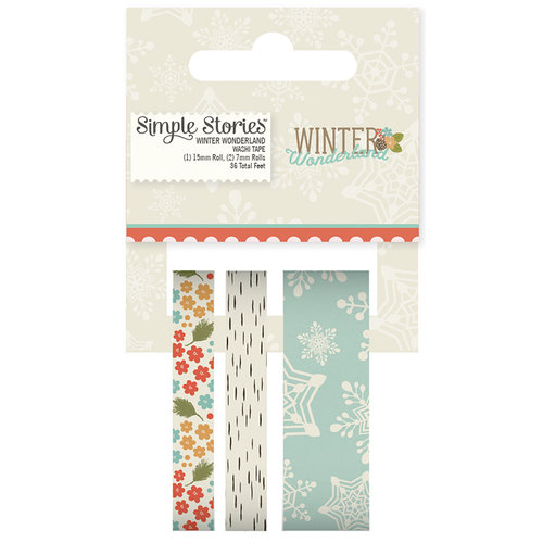 Simple Stories - Winter Wonderland Collection - Washi Tape
