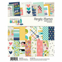 Simple Stories - Domestic Bliss Collection - 6 x 8 Paper Pad