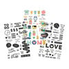 Simple Stories - Domestic Bliss Collection - Clear Stickers