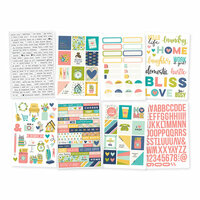 Simple Stories - Domestic Bliss Collection - Cardstock Stickers