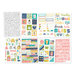 Simple Stories - Domestic Bliss Collection - Cardstock Stickers
