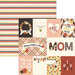 Simple Stories - Mom Collection - 12 x 12 Double Sided Paper - 3 x 4 and 4 x 6 Journaling Card Elements