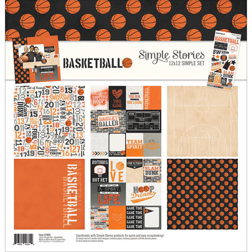 Simple Stories - Basketball Collection - 12 x 12 Collection Kit