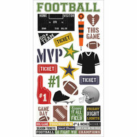 Simple Stories - Football Collection - Cardstock Stickers