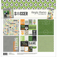 Simple Stories - Soccer Collection - 12 x 12 Collection Kit
