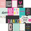 Simple Stories - Dance Collection - 12 x 12 Double Sided Paper - 3 x 4 and 4 x 6 Journaling Card Elements