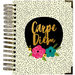 Carpe Diem - Good Vibes Collection - 16 Month Weekly Spiral Planner with Gold Foil Accents - Sept. 2017 to Dec. 2018
