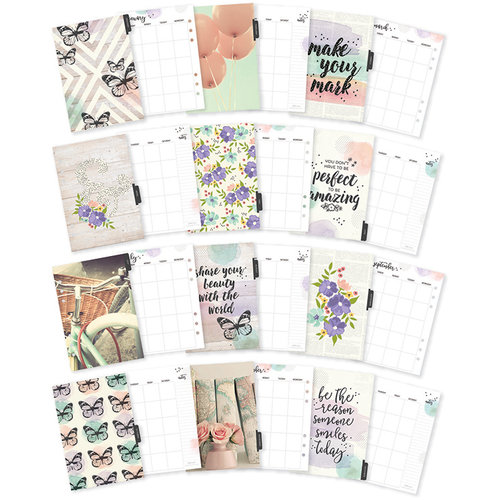 Carpe Diem - Bliss Collection - A5 Planner - Inserts - Monthly - Undated