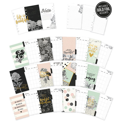 Carpe Diem - Beautiful Collection - Personal Planner - Inserts - Monthly - Undated
