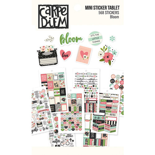Carpe Diem - Bloom Collection - Mini Sticker Tablet