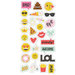 Simple Stories - Emoji Love Collection - Chipboard Stickers