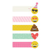 Simple Stories - Carpe Diem - Emoji Love Collection - Page Flags