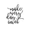 Carpe Diem - Black Planner Decal - Make Every Day Count