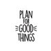 Carpe Diem - Black Planner Decal - Good Things