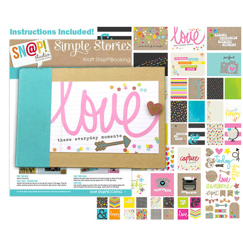 Simple Stories - Kraft Collection - SNAP Pack Class Kit