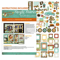 Simple Stories - Pumpkin Spice Collection - 12 x 12 Layout Class Kit