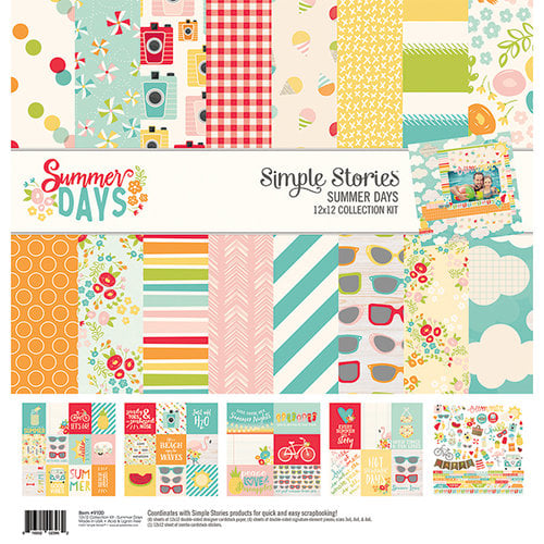 Simple Stories - Summer Days Collection - 12 x 12 Collection Kit