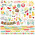 Simple Stories - Summer Days Collection - 12 x 12 Cardstock Stickers - Combo