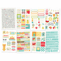 Simple Stories - Summer Days Collection - Cardstock Stickers
