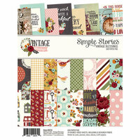 Simple Stories - Vintage Blessings Collection - 6 x 8 Paper Pad