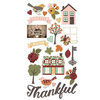 Simple Stories - Vintage Blessings Collection - Chipboard Stickers