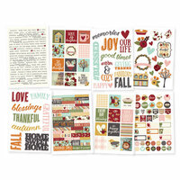 Simple Stories - Vintage Blessings Collection - Cardstock Stickers