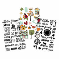 Simple Stories - Vintage Blessings Collection - Clear Stickers