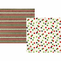 Simple Stories - Very Merry Collection - Christmas - 12 x 12 Double Sided Paper - Holiday Cheer