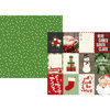 Simple Stories - Very Merry Collection - Christmas - 12 x 12 Double Sided Paper - 3 x 4 Journaling Card Elements