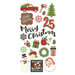 Simple Stories - Very Merry Collection - Christmas - Chipboard Stickers