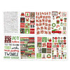Simple Stories - Very Merry Collection - Christmas - Cardstock Stickers