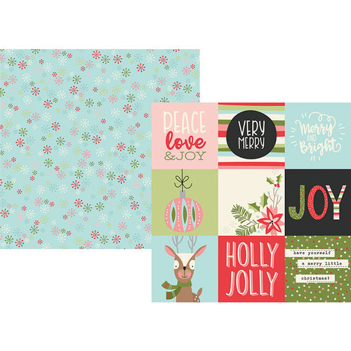 Simple Stories - Oh What Fun Collection - 12 x 12 Double Sided Paper - 4 x 4 Elements