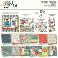 Simple Stories - Sub Zero Collection - 12 x 12 Collectors Essential Kit