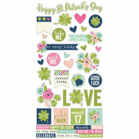 Simple Stories - St Patricks Day Collection - Cardstock Stickers