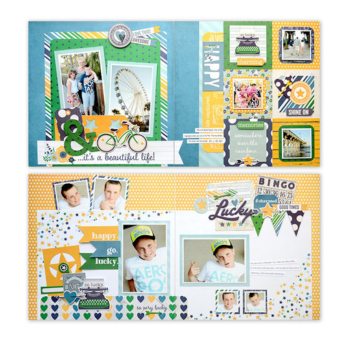 Simple Stories - Charmed Life Collection - 12 x 12 Layout Class Kit