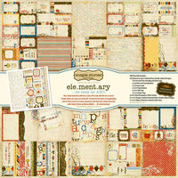 Memory Works - Simple Stories - Elementary Collection - 12 x 12 Collection Pack, BRAND NEW