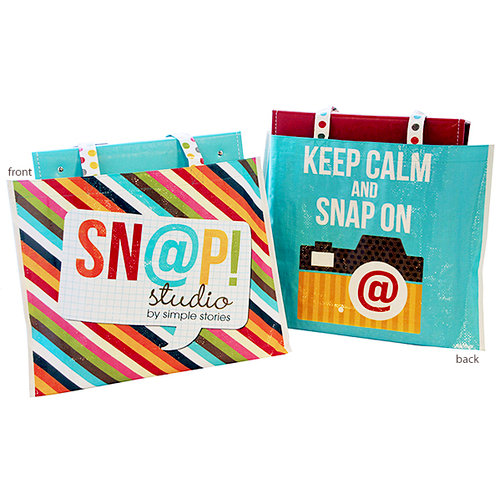 Simple Stories - SNAP Studio Collection - Keep Calm and SNAP On Tote Bag