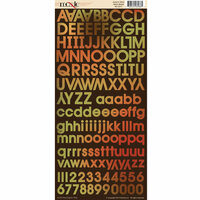 Moxxie - Autumn Glory Collection - Cardstock Stickers - Alphabet