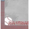 Moxxie - All Star Baseball Collection - 12 x 12 Double Sided Paper - Play Ball